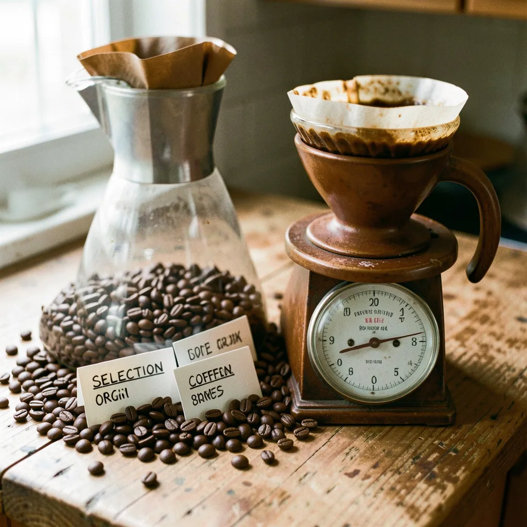 Coffee brewing products and equipment