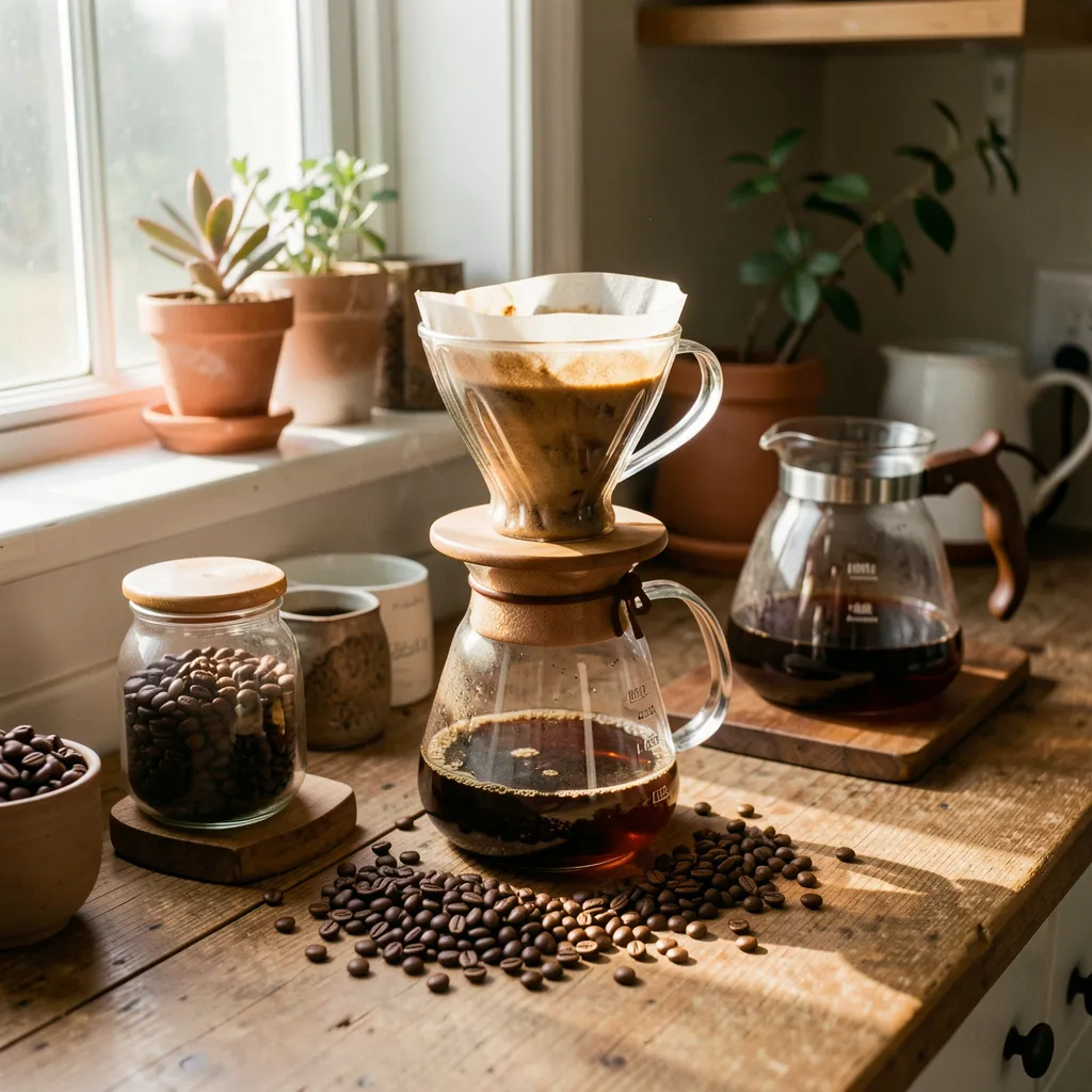 Rosetta pattern latte art design